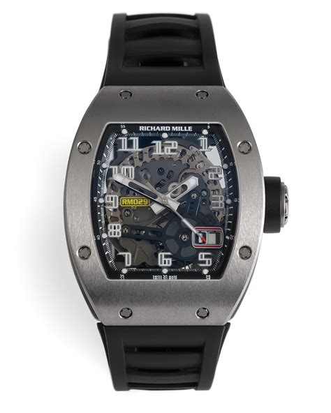 richard mille rm029 titanium|Richard Mille RM029 Titanium Automatic with Oversize Date.